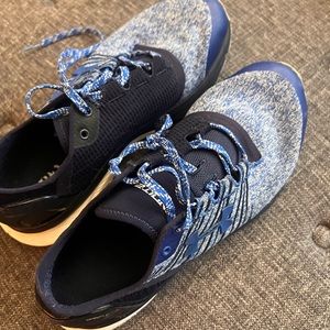 underarmor blue running shoes men’s